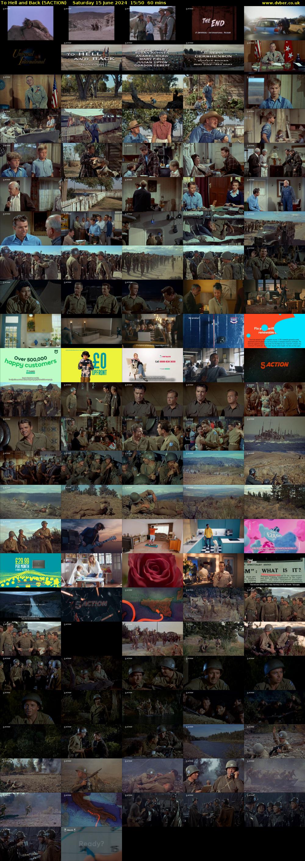 To Hell and Back (5ACTION) Saturday 15 June 2024 15:50 - 16:50