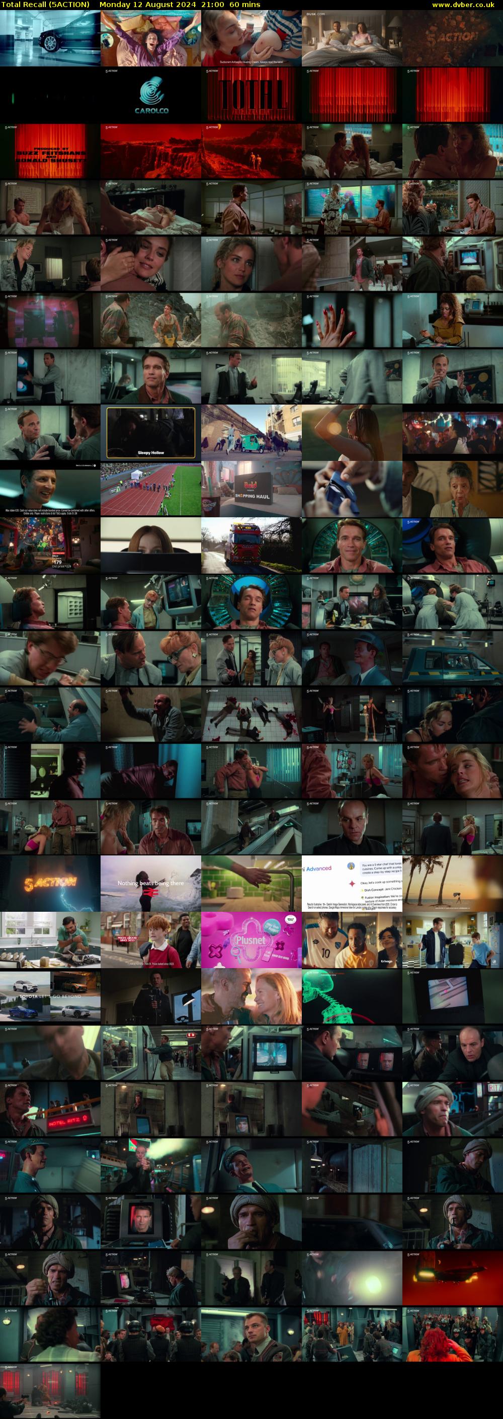 Total Recall (5ACTION) Monday 12 August 2024 21:00 - 22:00