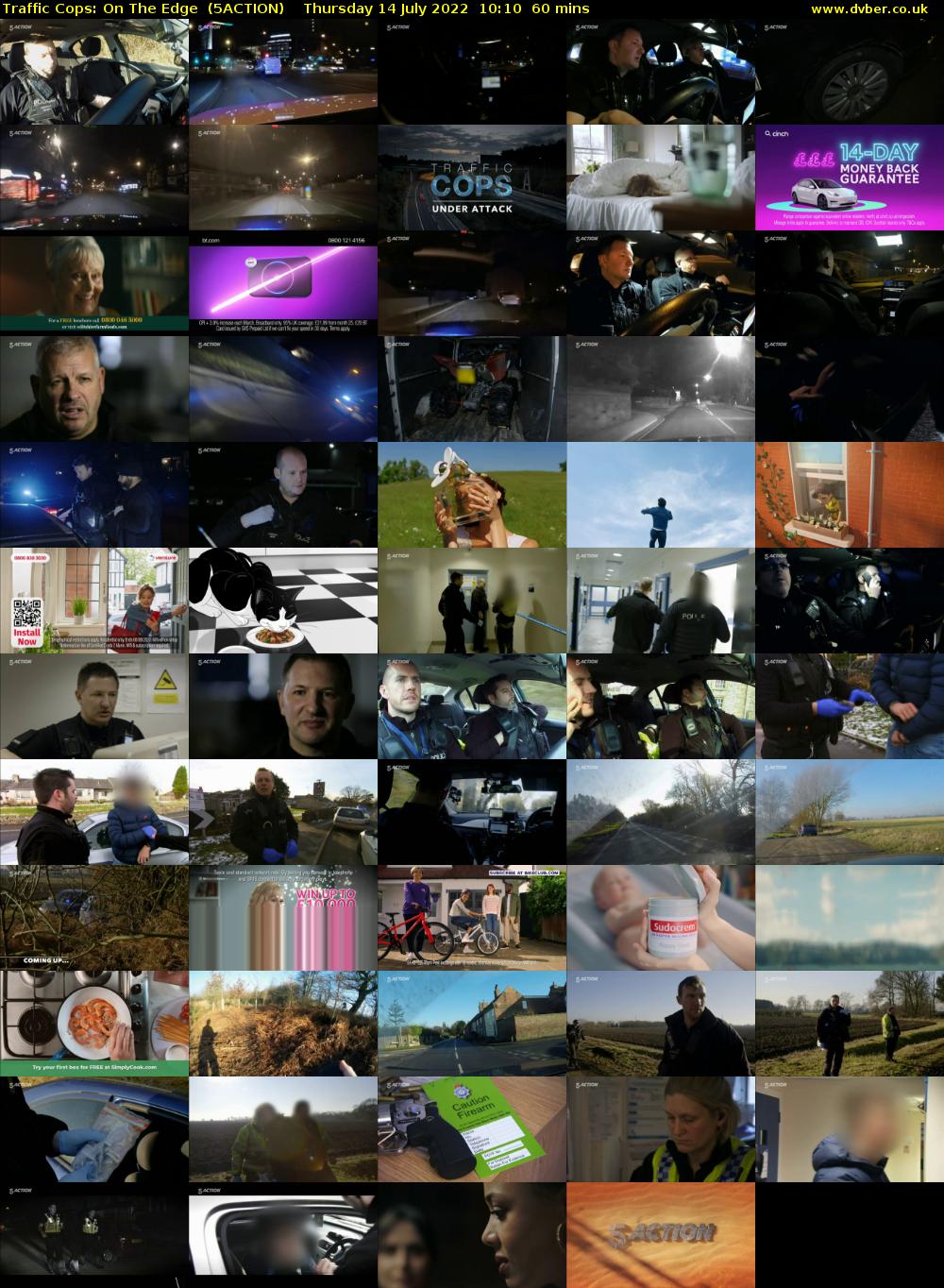 Traffic Cops: On The Edge  (5ACTION) Thursday 14 July 2022 10:10 - 11:10