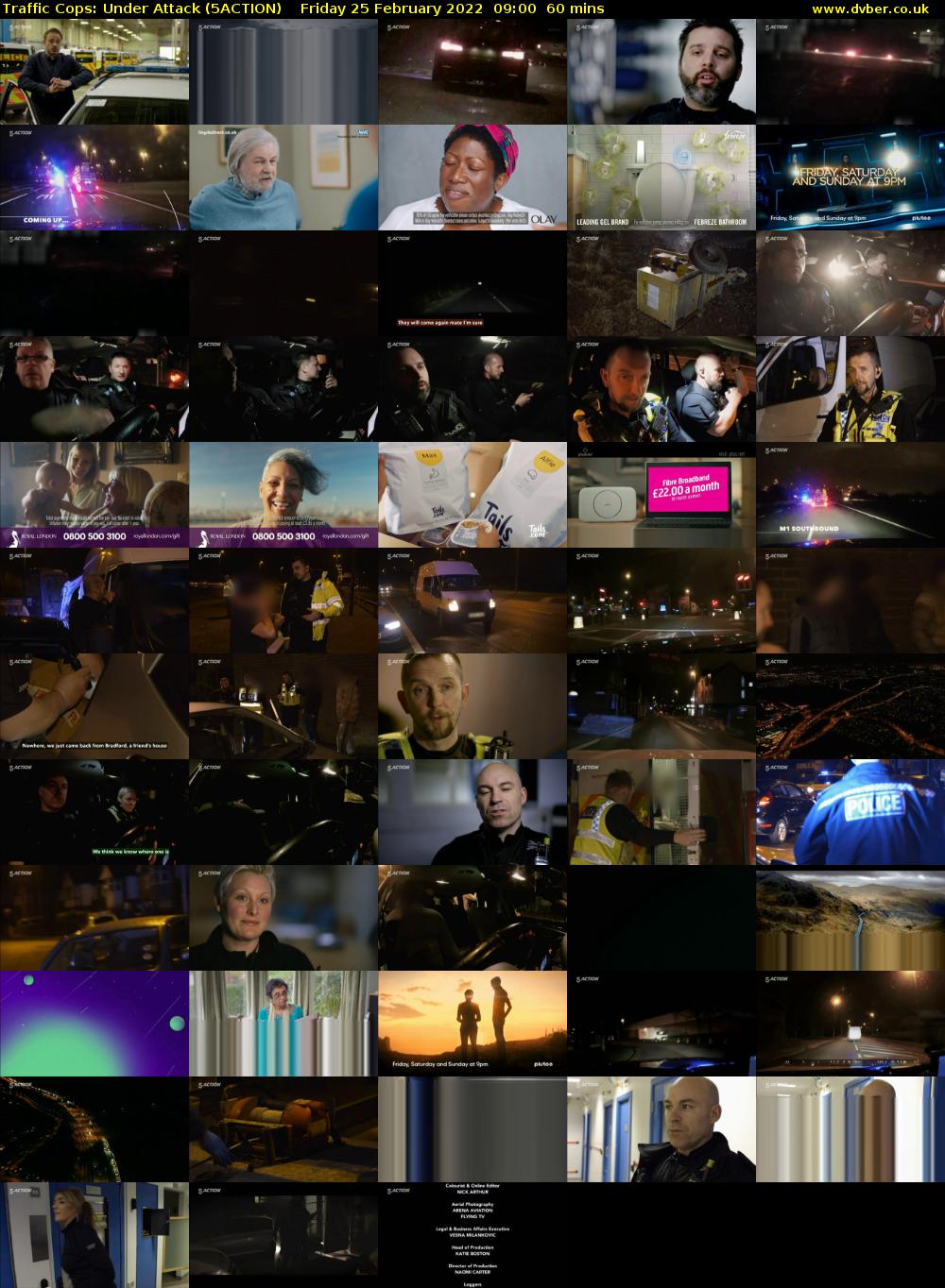 Traffic Cops: Under Attack (5ACTION) Friday 25 February 2022 09:00 - 10:00