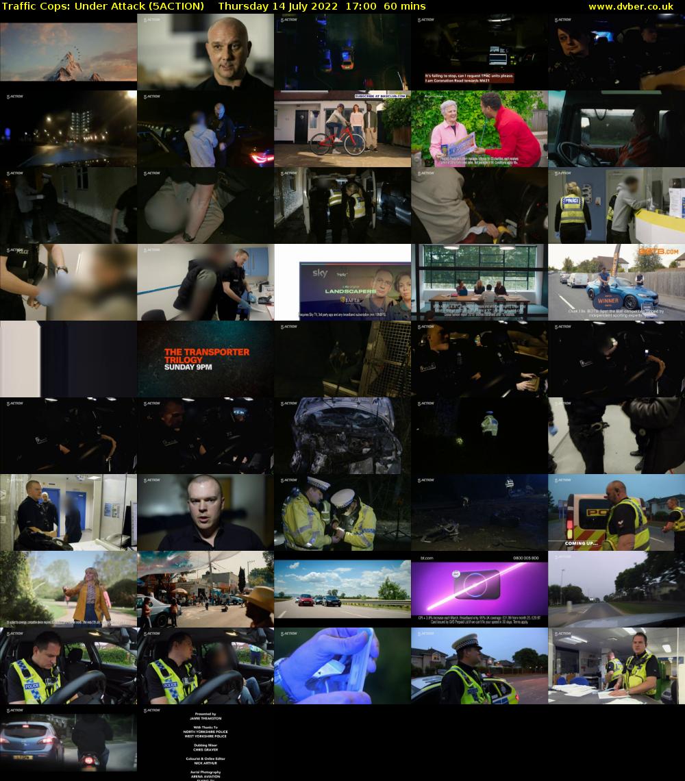 Traffic Cops: Under Attack (5ACTION) Thursday 14 July 2022 17:00 - 18:00