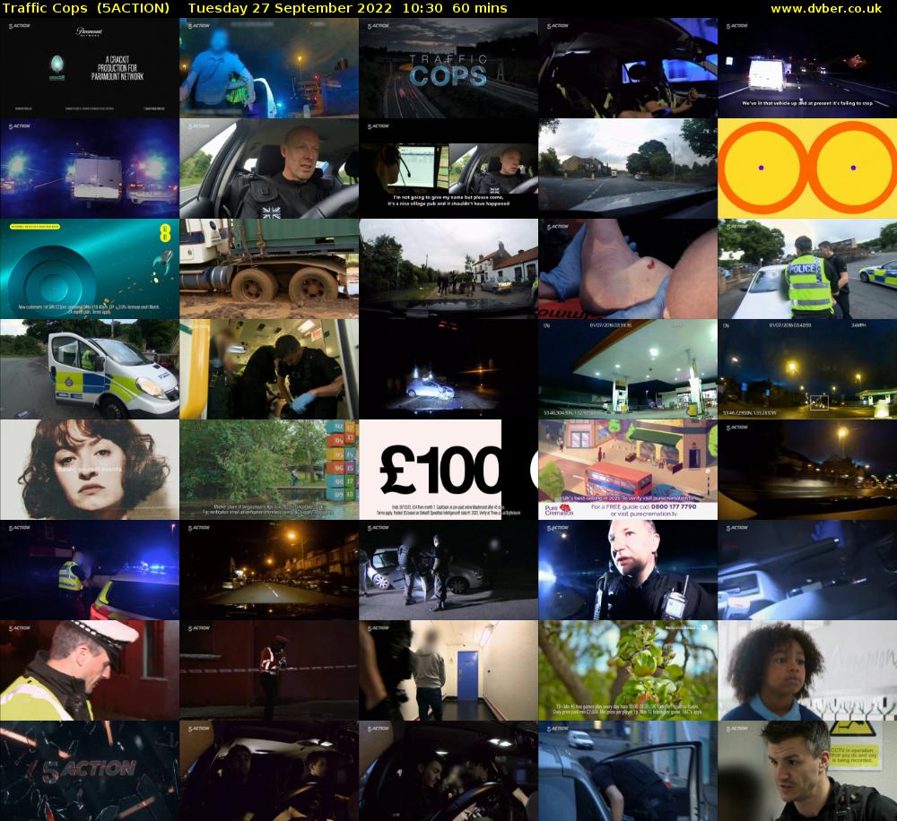 Traffic Cops  (5ACTION) Tuesday 27 September 2022 10:30 - 11:30