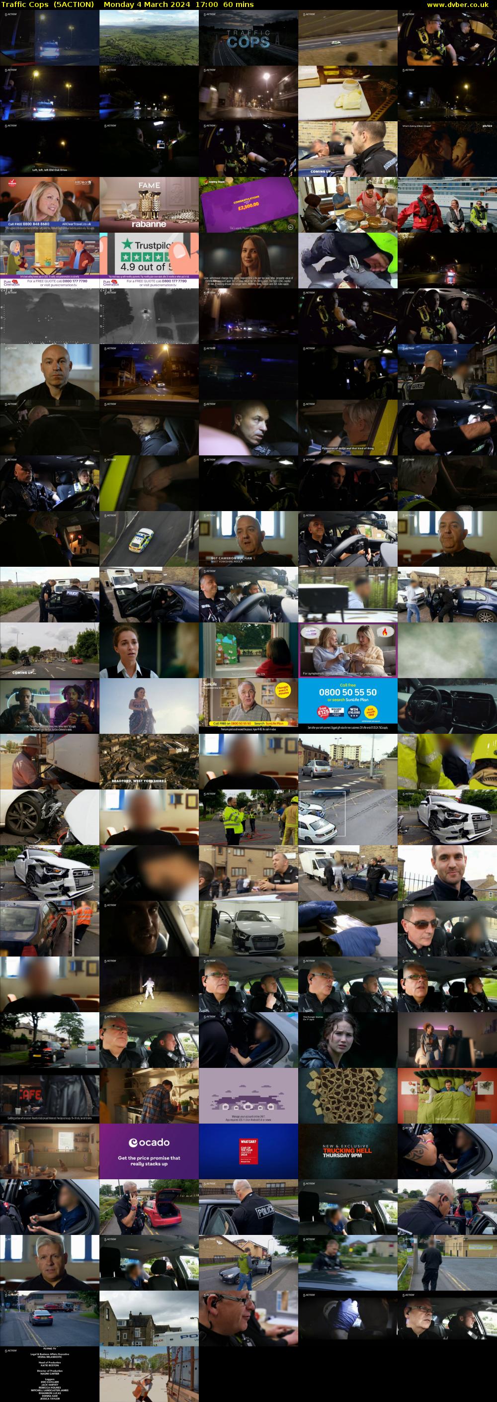Traffic Cops  (5ACTION) Monday 4 March 2024 17:00 - 18:00