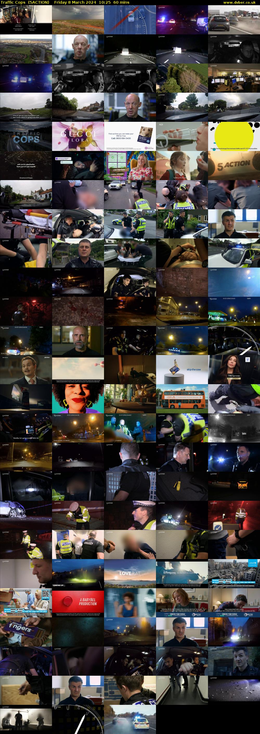 Traffic Cops  (5ACTION) Friday 8 March 2024 10:25 - 11:25