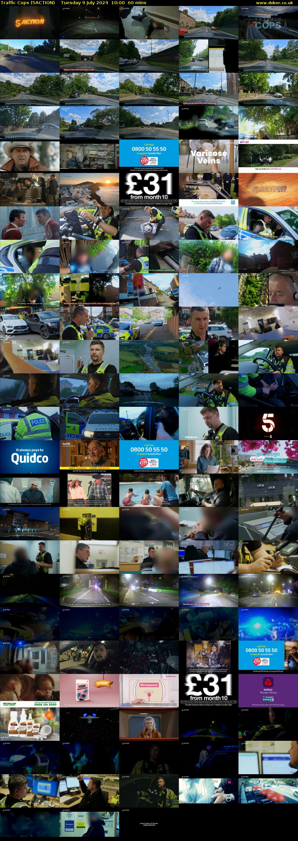 Traffic Cops (5ACTION) Tuesday 9 July 2024 10:00 - 11:00
