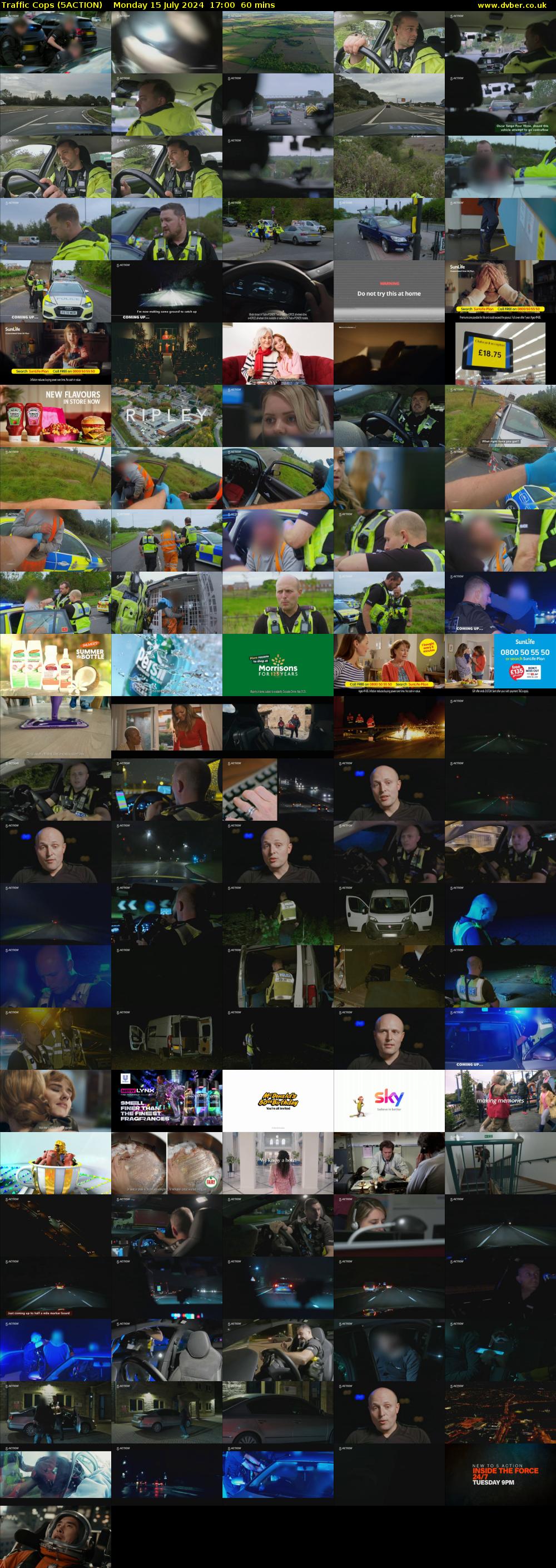 Traffic Cops (5ACTION) Monday 15 July 2024 17:00 - 18:00