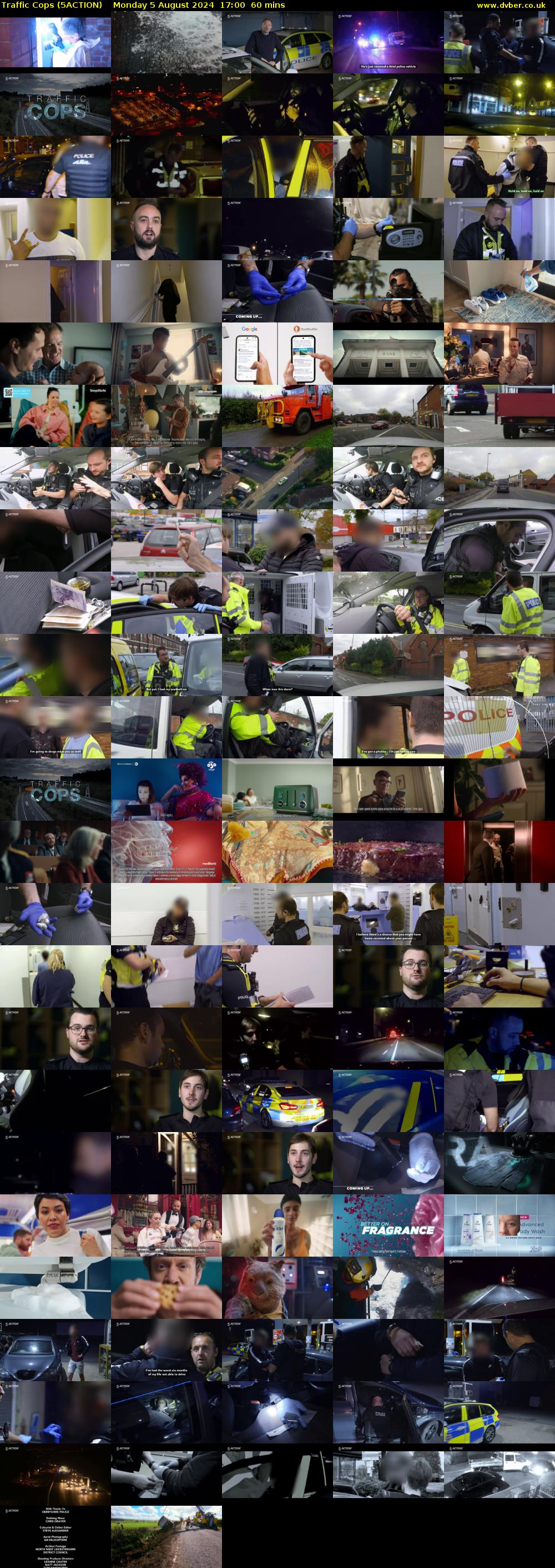 Traffic Cops (5ACTION) Monday 5 August 2024 17:00 - 18:00