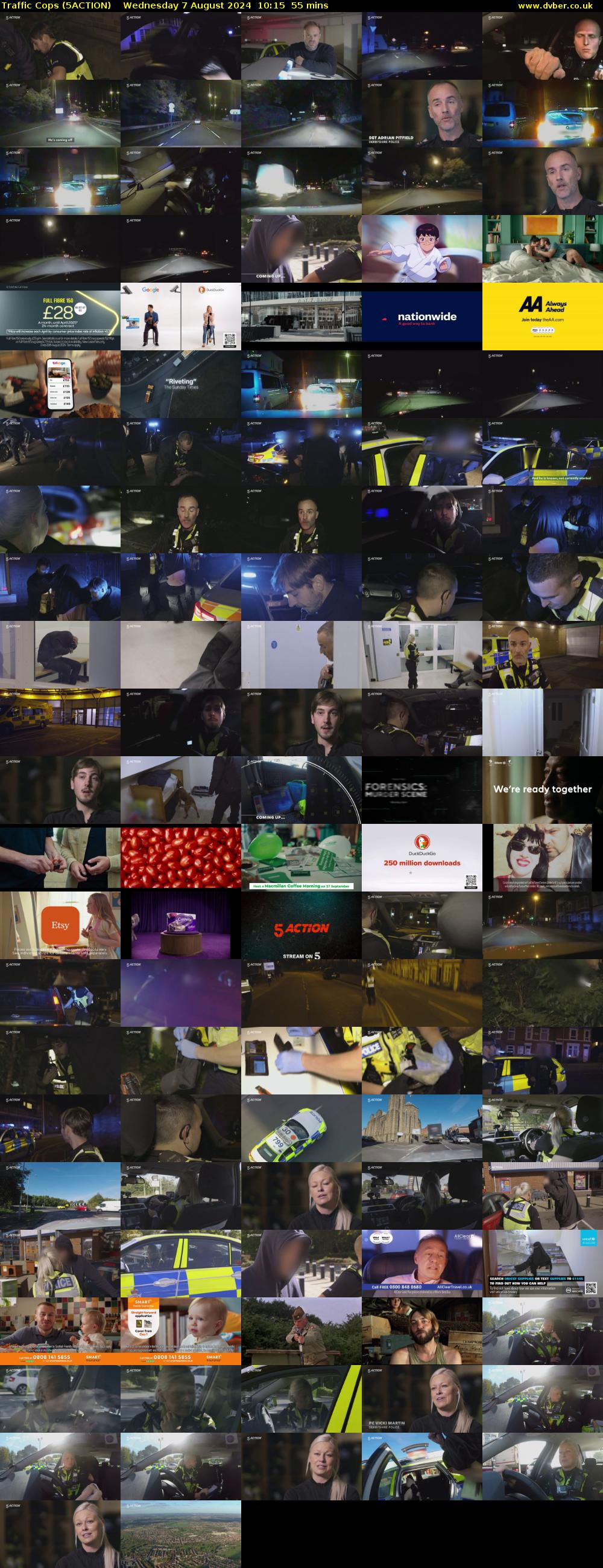 Traffic Cops (5ACTION) Wednesday 7 August 2024 10:15 - 11:10