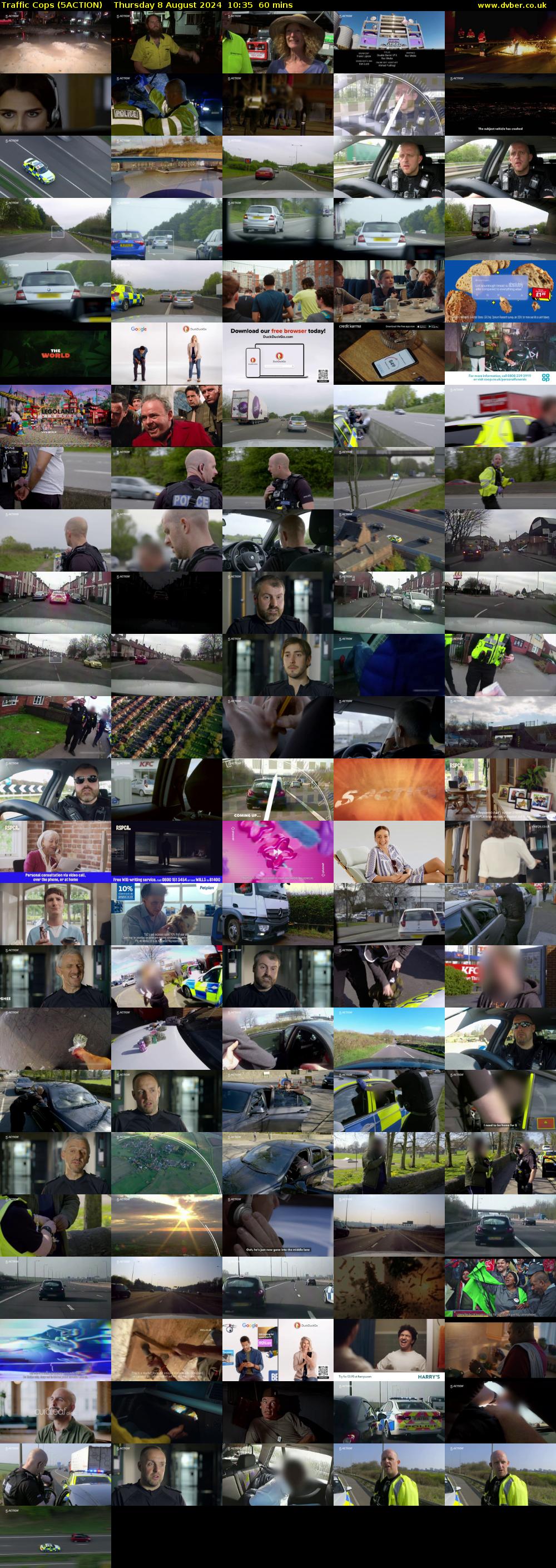 Traffic Cops (5ACTION) Thursday 8 August 2024 10:35 - 11:35