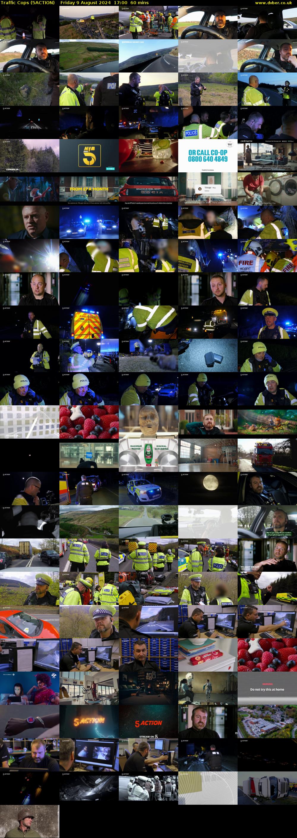 Traffic Cops (5ACTION) Friday 9 August 2024 17:00 - 18:00