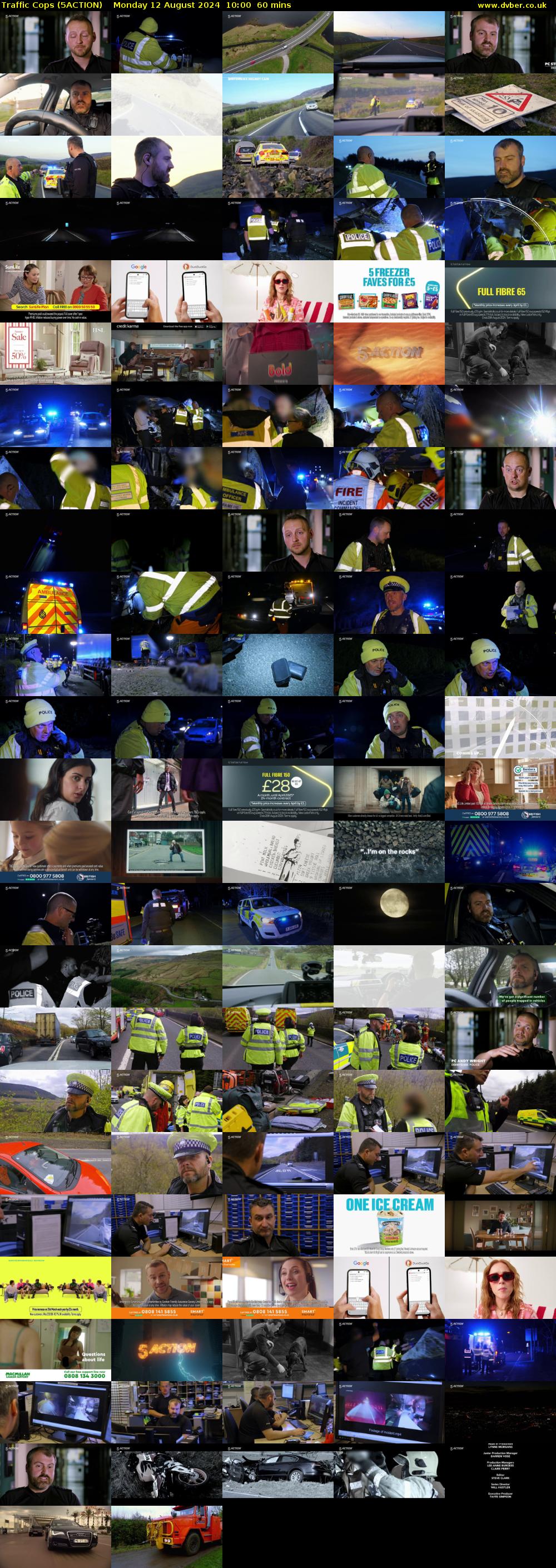 Traffic Cops (5ACTION) Monday 12 August 2024 10:00 - 11:00