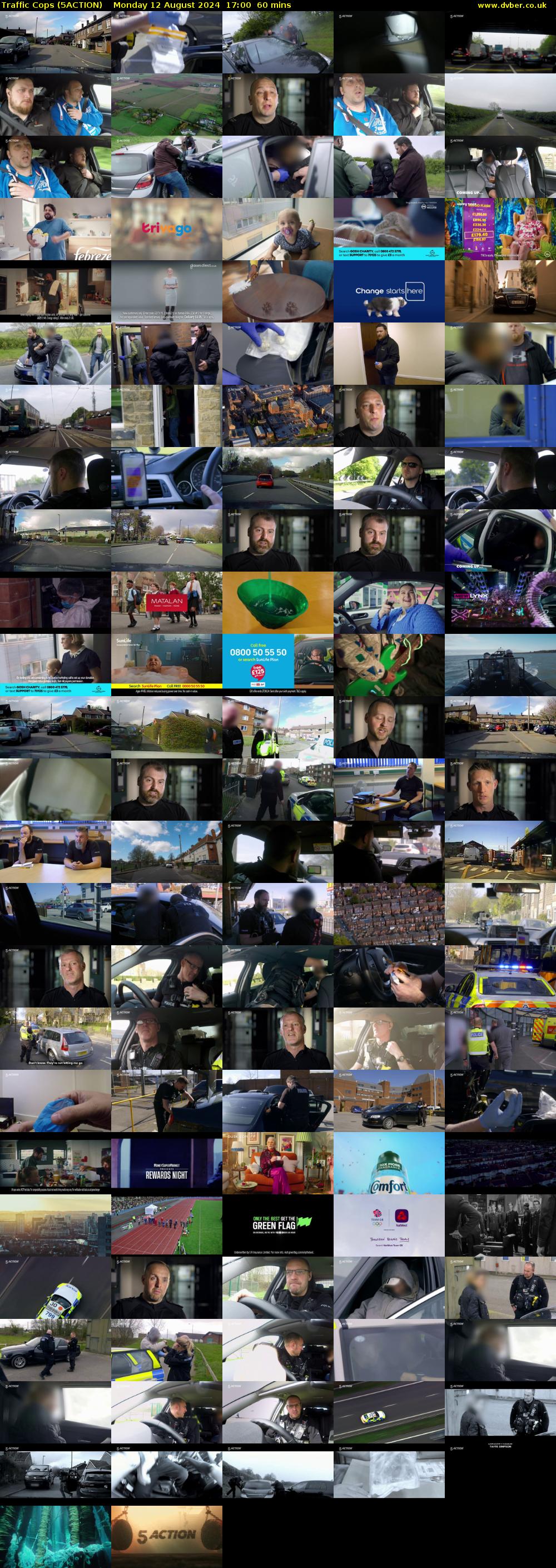 Traffic Cops (5ACTION) Monday 12 August 2024 17:00 - 18:00