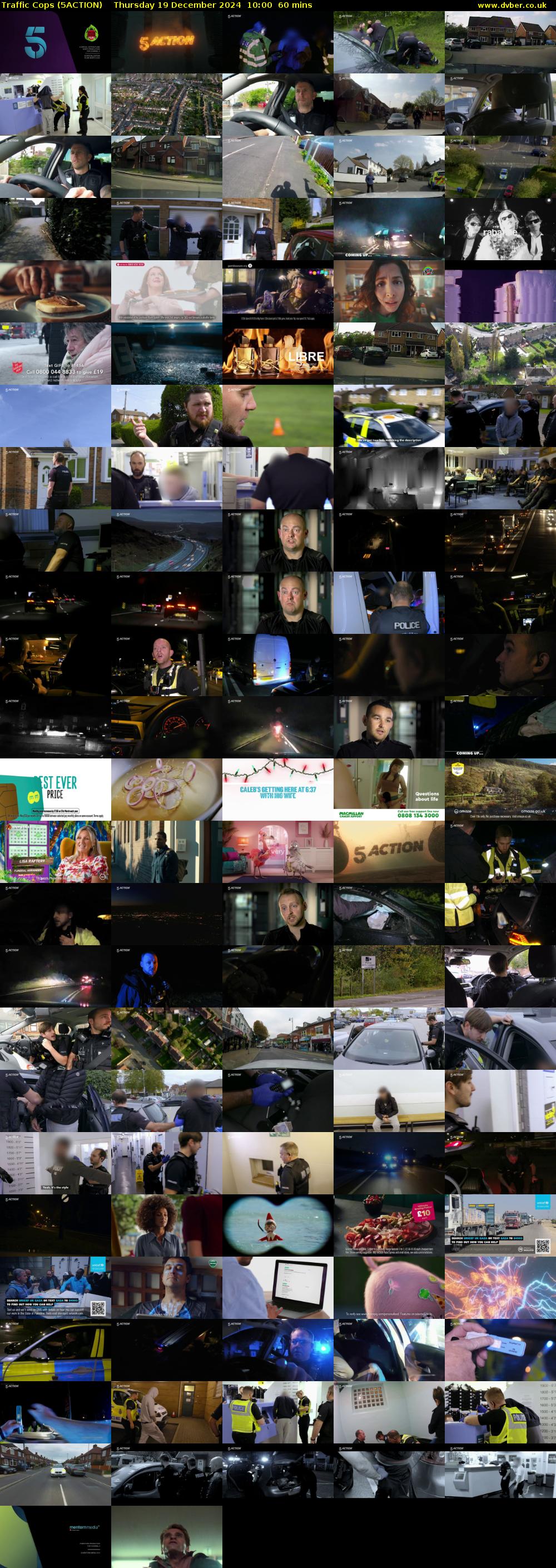 Traffic Cops (5ACTION) Thursday 19 December 2024 10:00 - 11:00