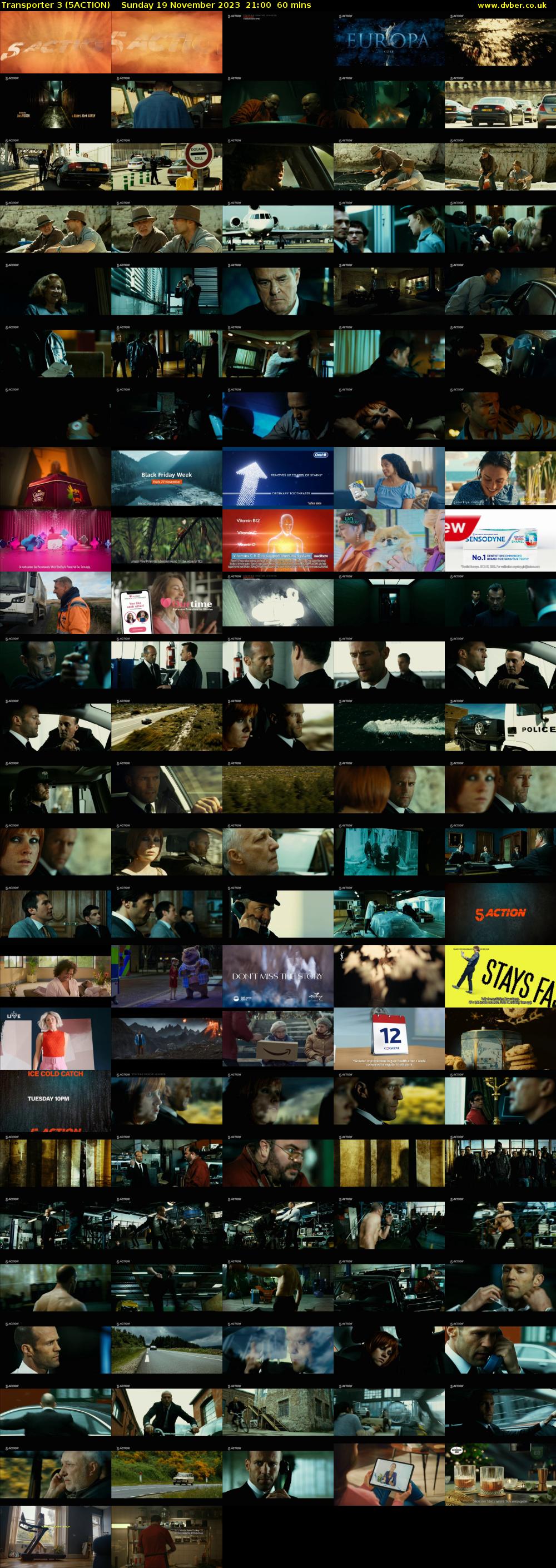 Transporter 3 (5ACTION) Sunday 19 November 2023 21:00 - 22:00