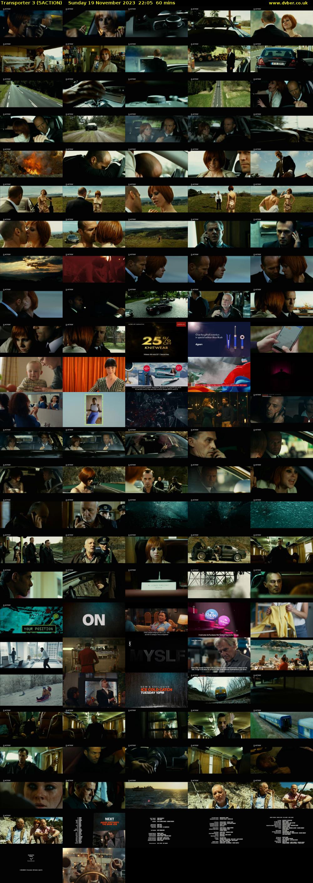 Transporter 3 (5ACTION) Sunday 19 November 2023 22:05 - 23:05