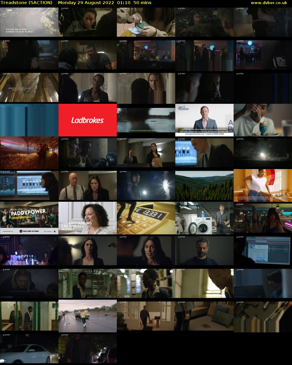 Treadstone (5ACTION) Monday 29 August 2022 01:10 - 02:00