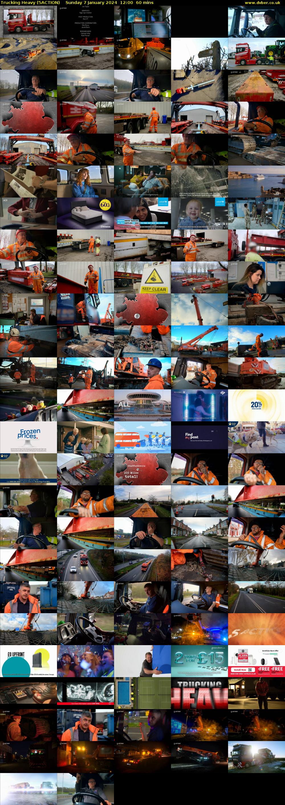 Trucking Heavy (5ACTION) Sunday 7 January 2024 12:00 - 13:00