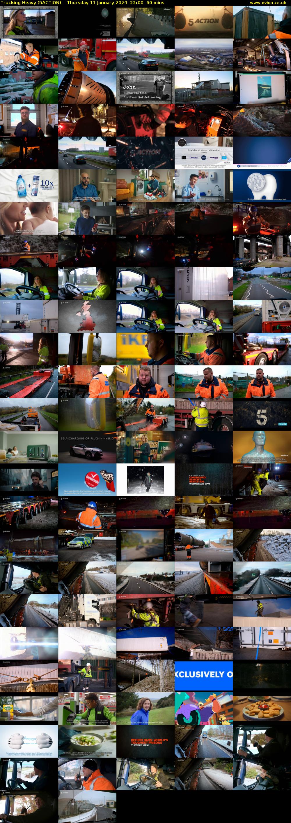 Trucking Heavy (5ACTION) Thursday 11 January 2024 22:00 - 23:00