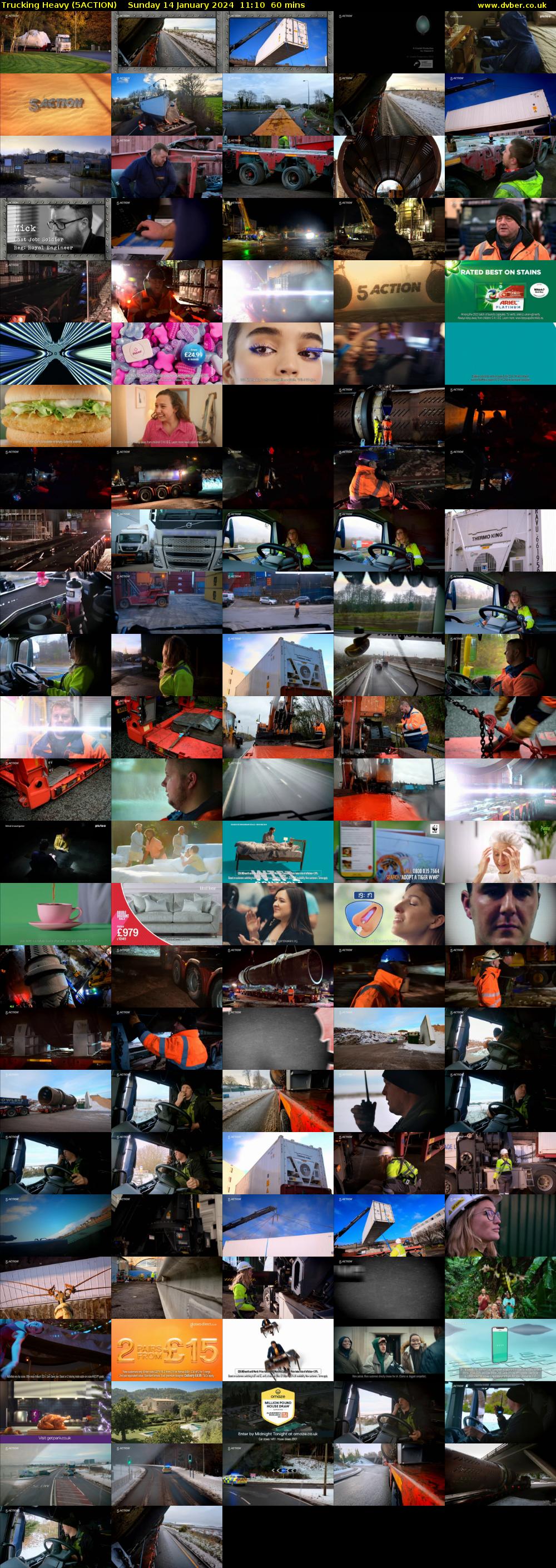 Trucking Heavy (5ACTION) Sunday 14 January 2024 11:10 - 12:10