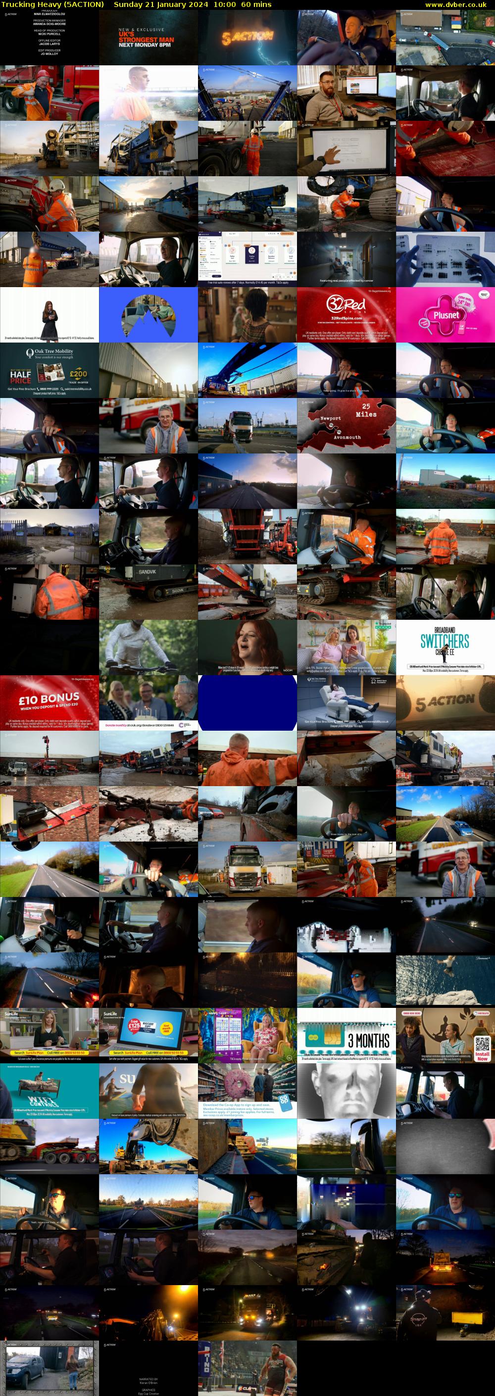 Trucking Heavy (5ACTION) Sunday 21 January 2024 10:00 - 11:00