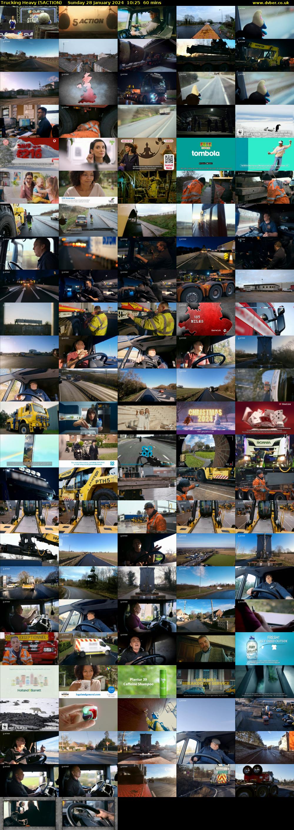Trucking Heavy (5ACTION) Sunday 28 January 2024 10:25 - 11:25