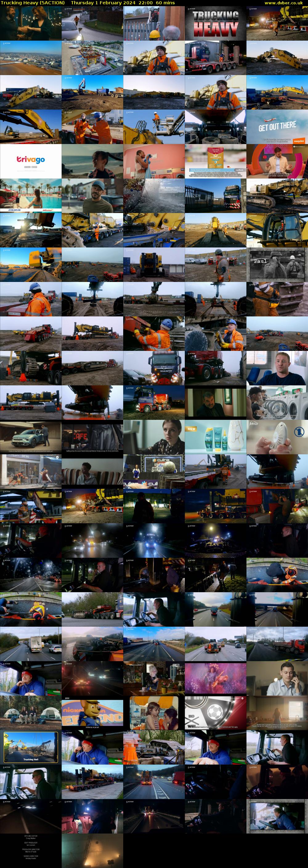 Trucking Heavy (5ACTION) Thursday 1 February 2024 22:00 - 23:00