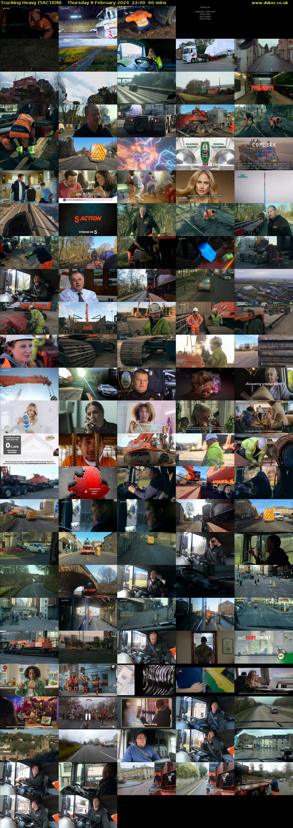 Trucking Heavy (5ACTION) Thursday 8 February 2024 22:00 - 23:00