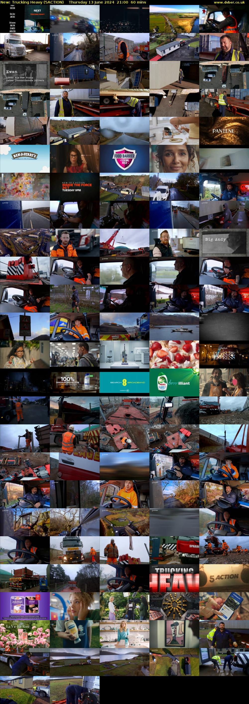 Trucking Heavy (5ACTION) Thursday 13 June 2024 21:00 - 22:00