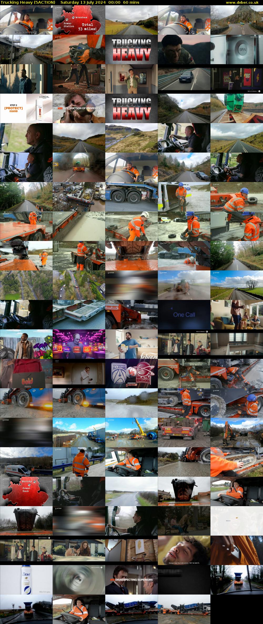 Trucking Heavy (5ACTION) Saturday 13 July 2024 00:00 - 01:00