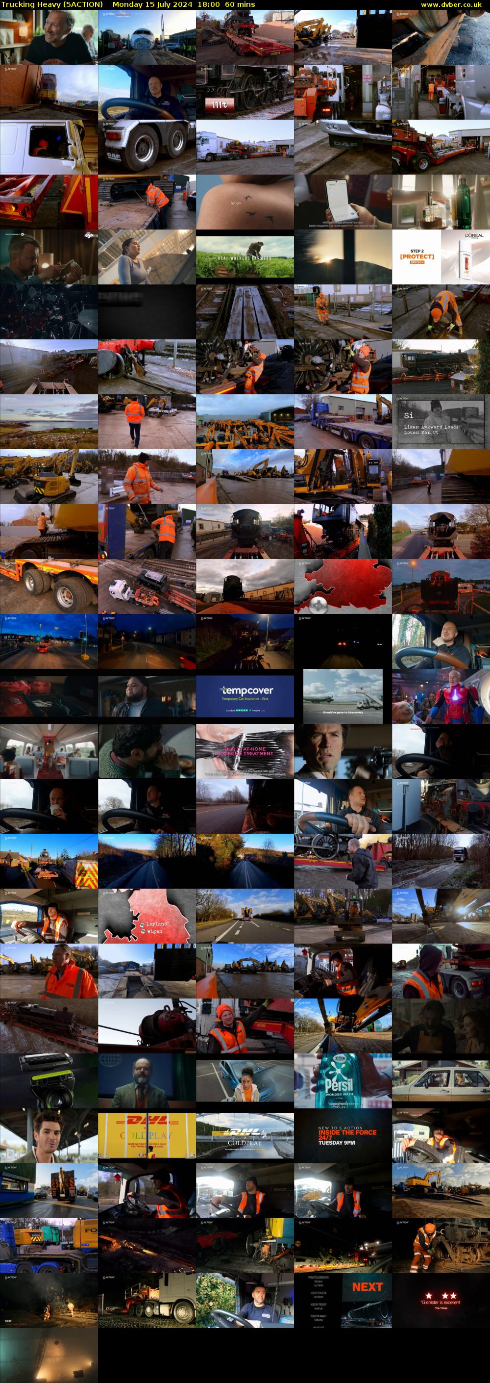 Trucking Heavy (5ACTION) Monday 15 July 2024 18:00 - 19:00