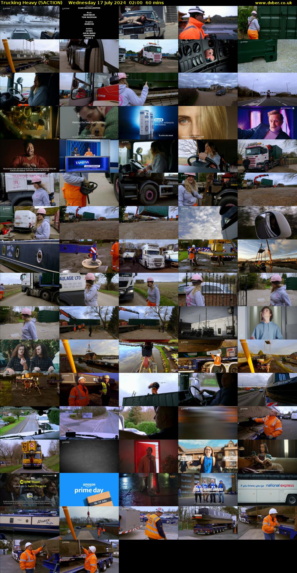 Trucking Heavy (5ACTION) Wednesday 17 July 2024 02:00 - 03:00