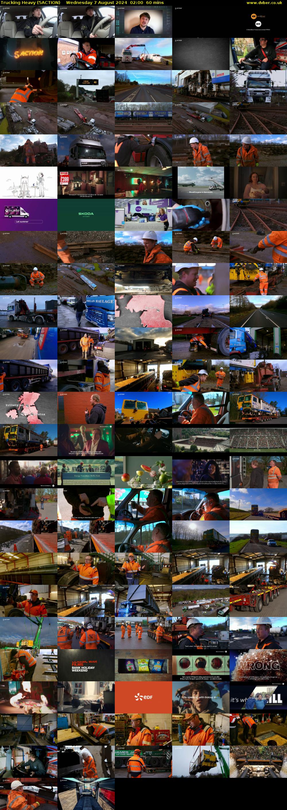 Trucking Heavy (5ACTION) Wednesday 7 August 2024 02:00 - 03:00