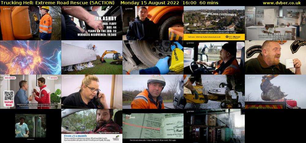 Trucking Hell: Extreme Road Rescue (5ACTION) Monday 15 August 2022 16:00 - 17:00