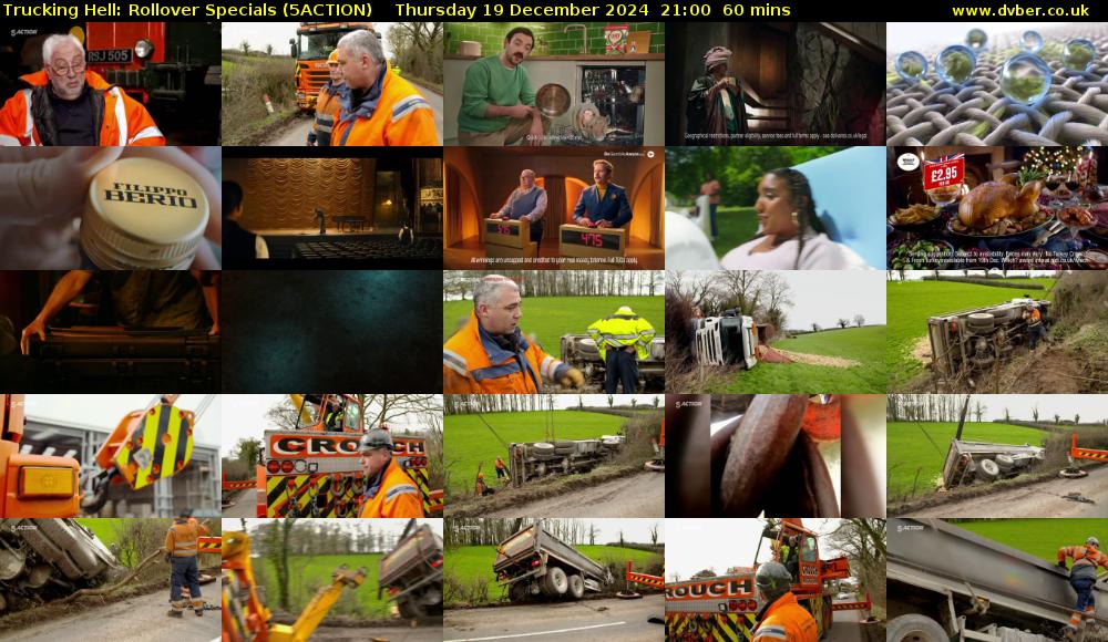 Trucking Hell: Rollover Specials (5ACTION) Thursday 19 December 2024 21:00 - 22:00