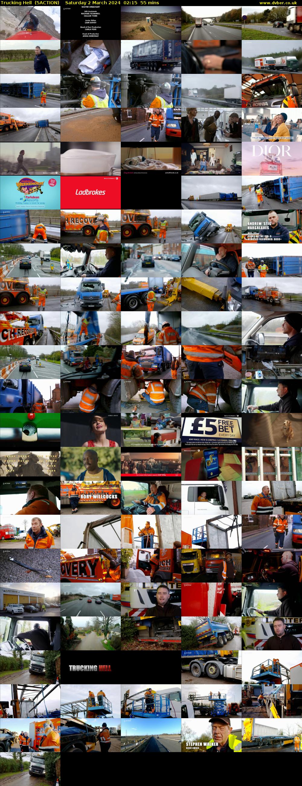Trucking Hell  (5ACTION) Saturday 2 March 2024 02:15 - 03:10