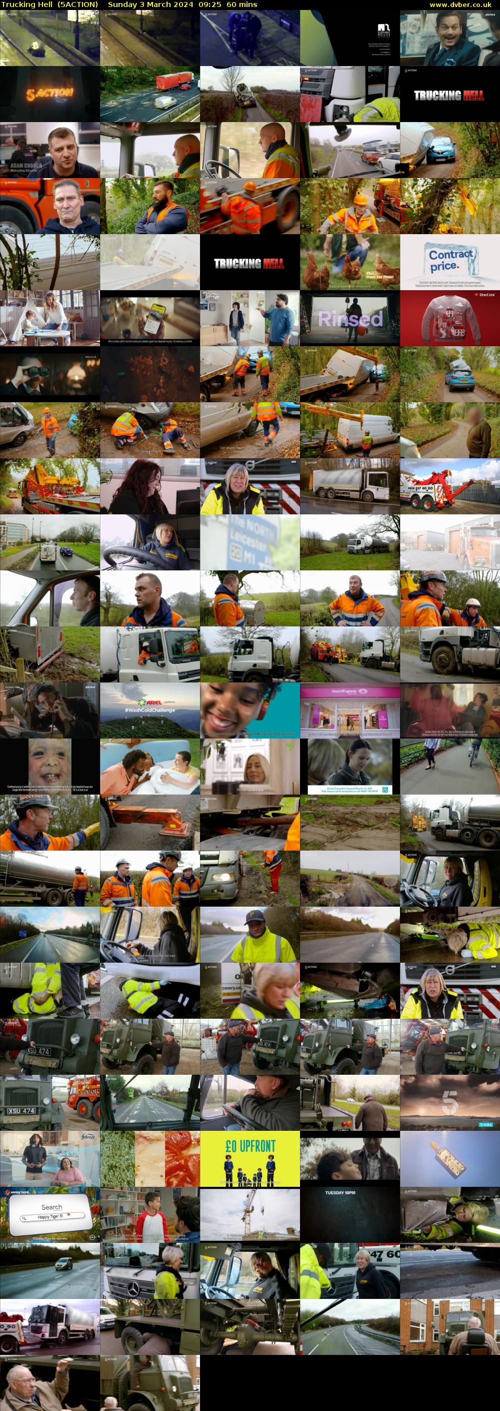 Trucking Hell  (5ACTION) Sunday 3 March 2024 09:25 - 10:25