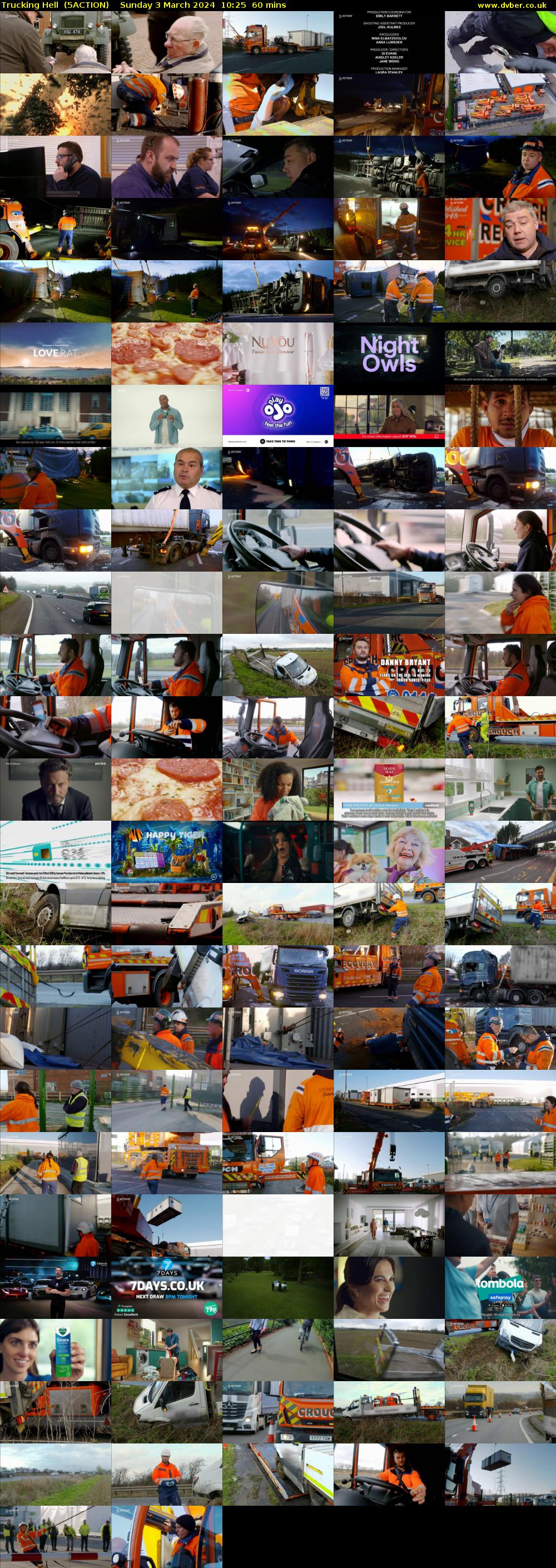 Trucking Hell  (5ACTION) Sunday 3 March 2024 10:25 - 11:25