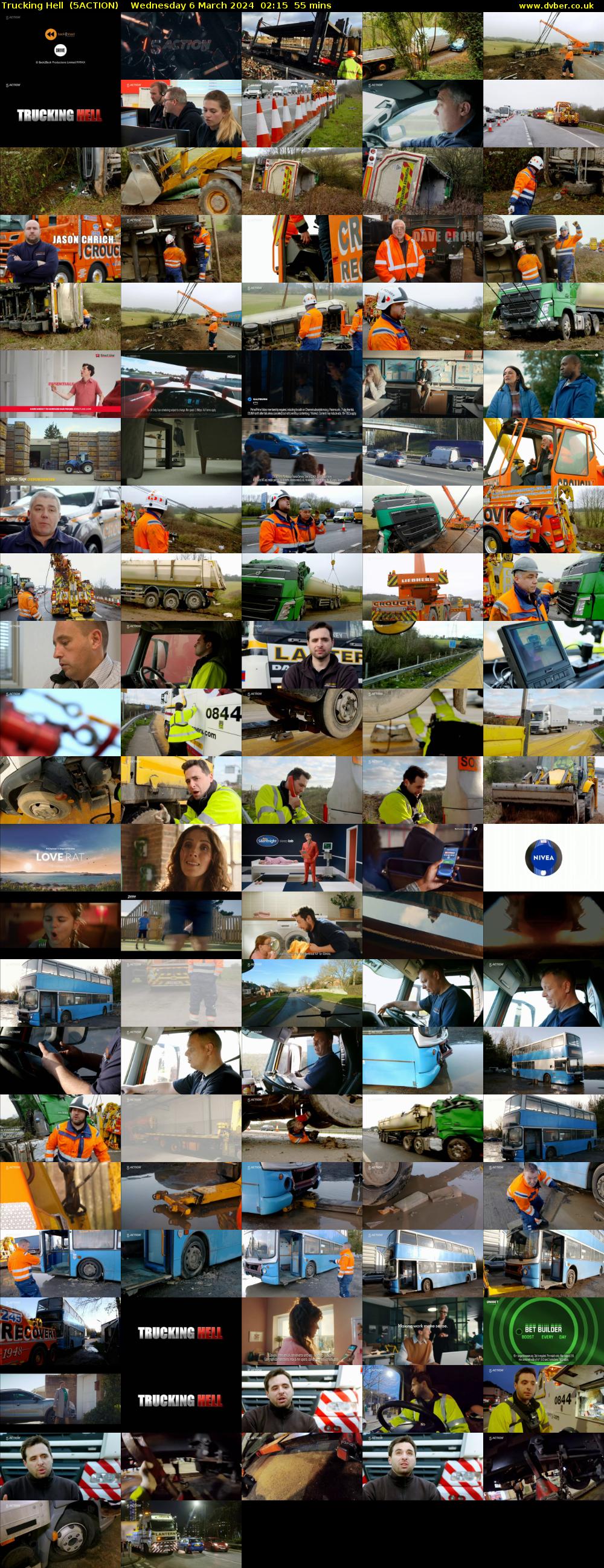Trucking Hell  (5ACTION) Wednesday 6 March 2024 02:15 - 03:10