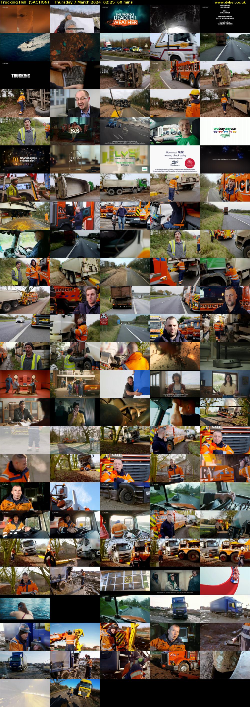 Trucking Hell  (5ACTION) Thursday 7 March 2024 02:25 - 03:25