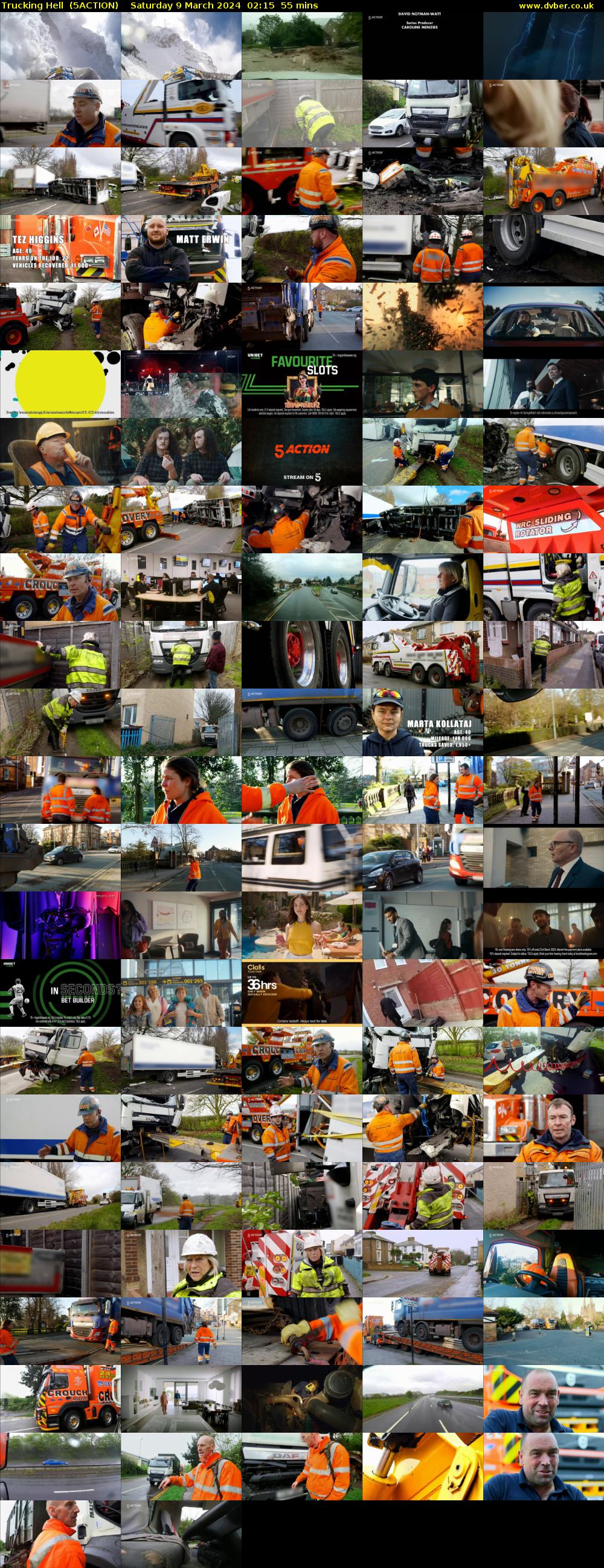 Trucking Hell  (5ACTION) Saturday 9 March 2024 02:15 - 03:10