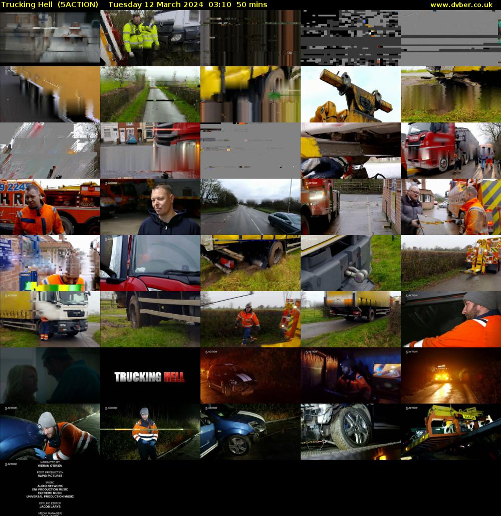 Trucking Hell  (5ACTION) Tuesday 12 March 2024 03:10 - 04:00