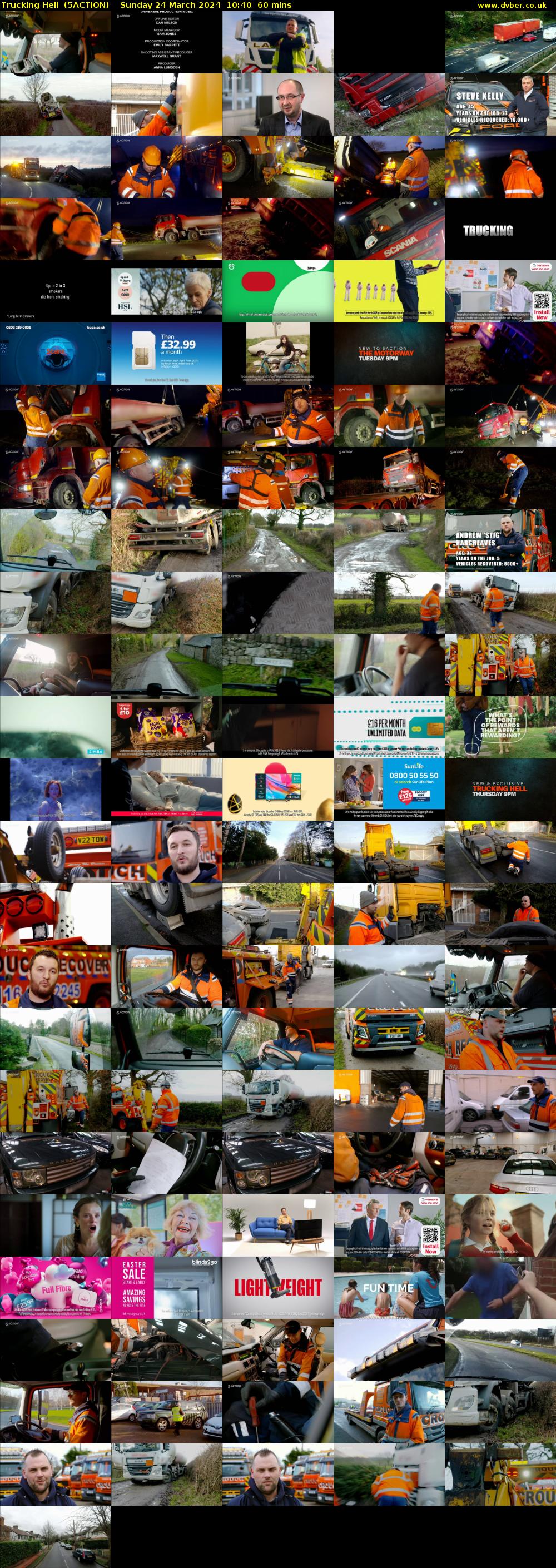 Trucking Hell  (5ACTION) Sunday 24 March 2024 10:40 - 11:40