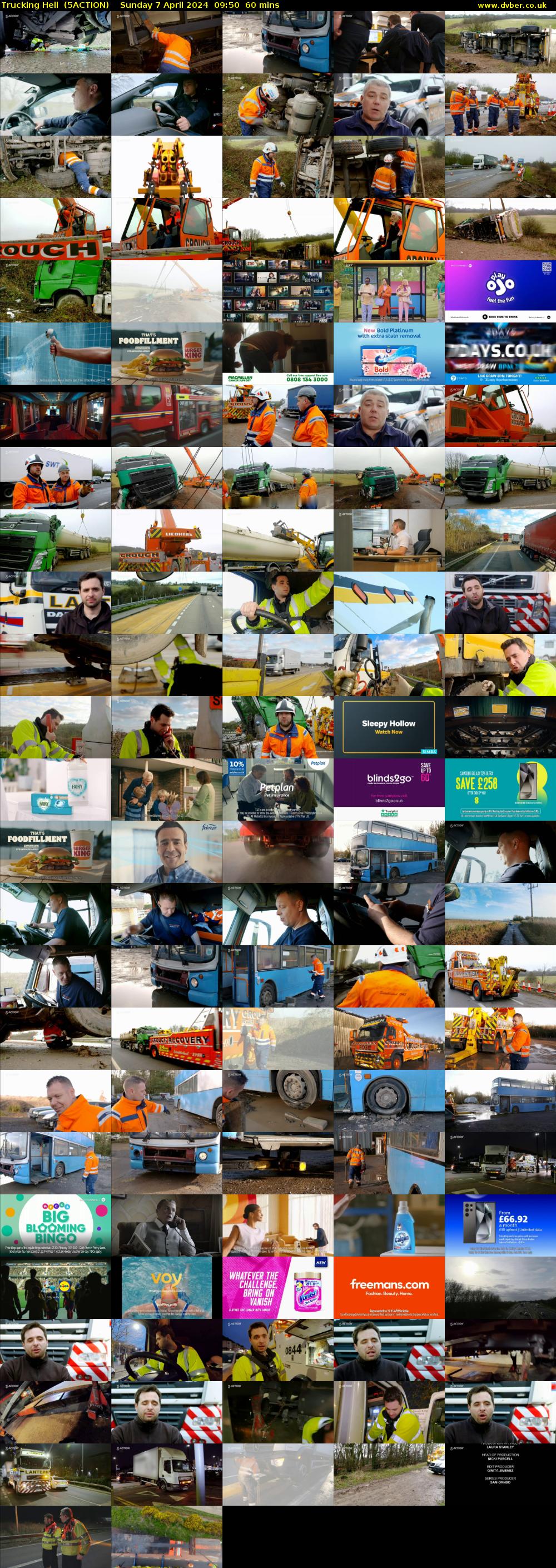 Trucking Hell  (5ACTION) Sunday 7 April 2024 09:50 - 10:50