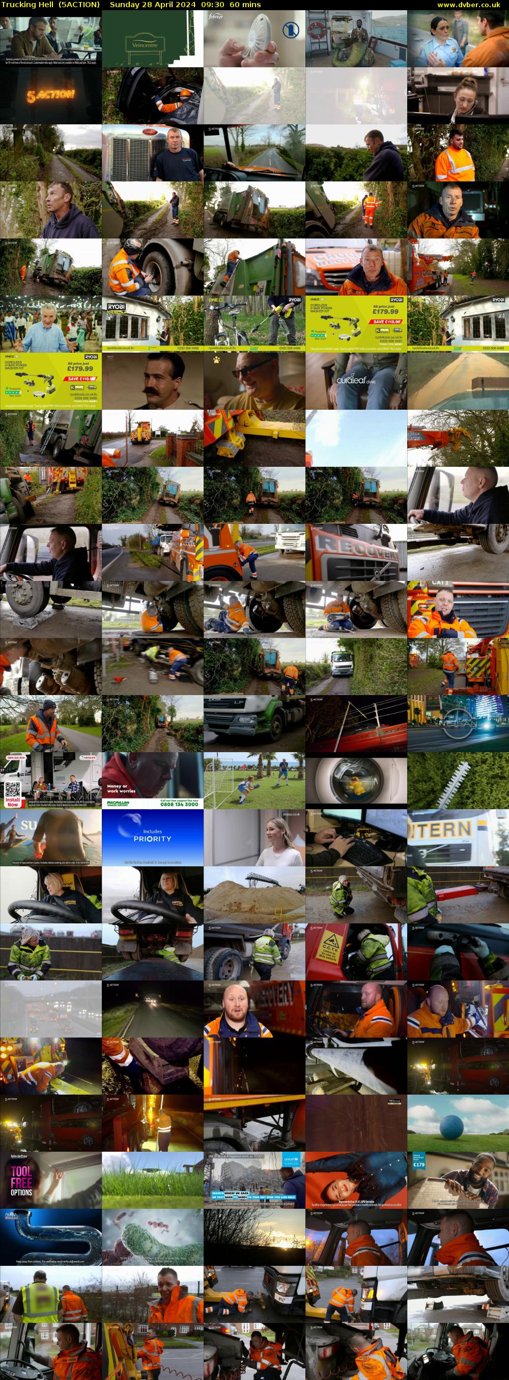 Trucking Hell  (5ACTION) Sunday 28 April 2024 09:30 - 10:30