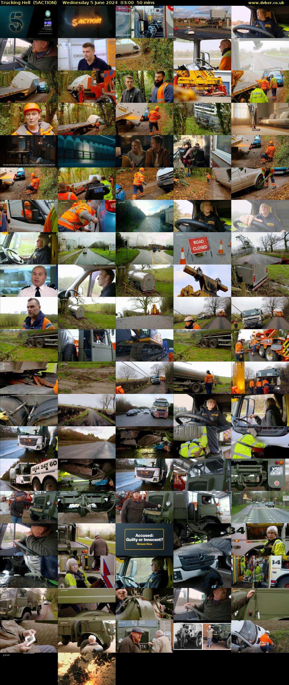 Trucking Hell  (5ACTION) Wednesday 5 June 2024 03:00 - 03:50