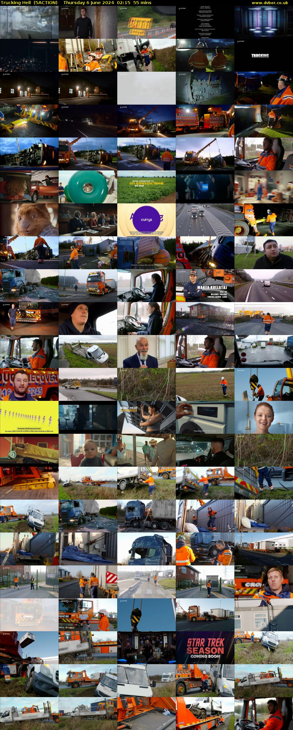 Trucking Hell  (5ACTION) Thursday 6 June 2024 02:15 - 03:10