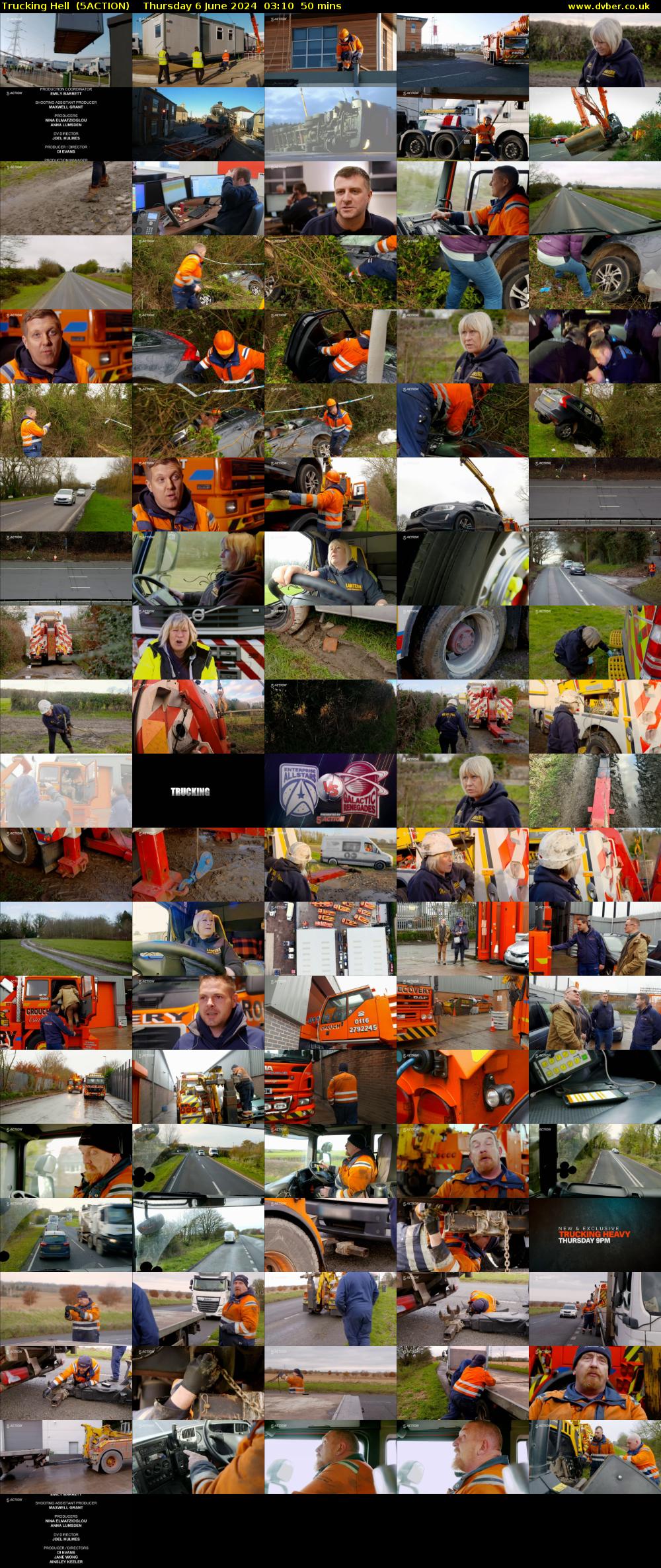 Trucking Hell  (5ACTION) Thursday 6 June 2024 03:10 - 04:00