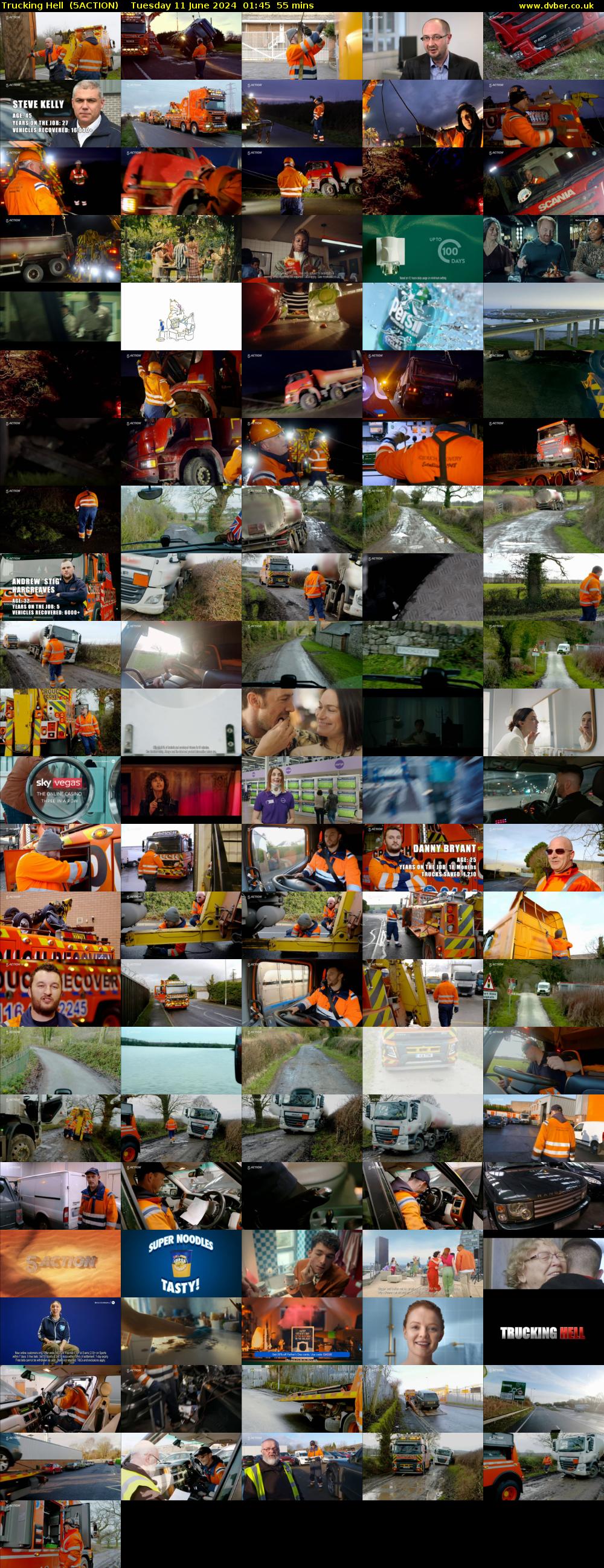 Trucking Hell  (5ACTION) Tuesday 11 June 2024 01:45 - 02:40
