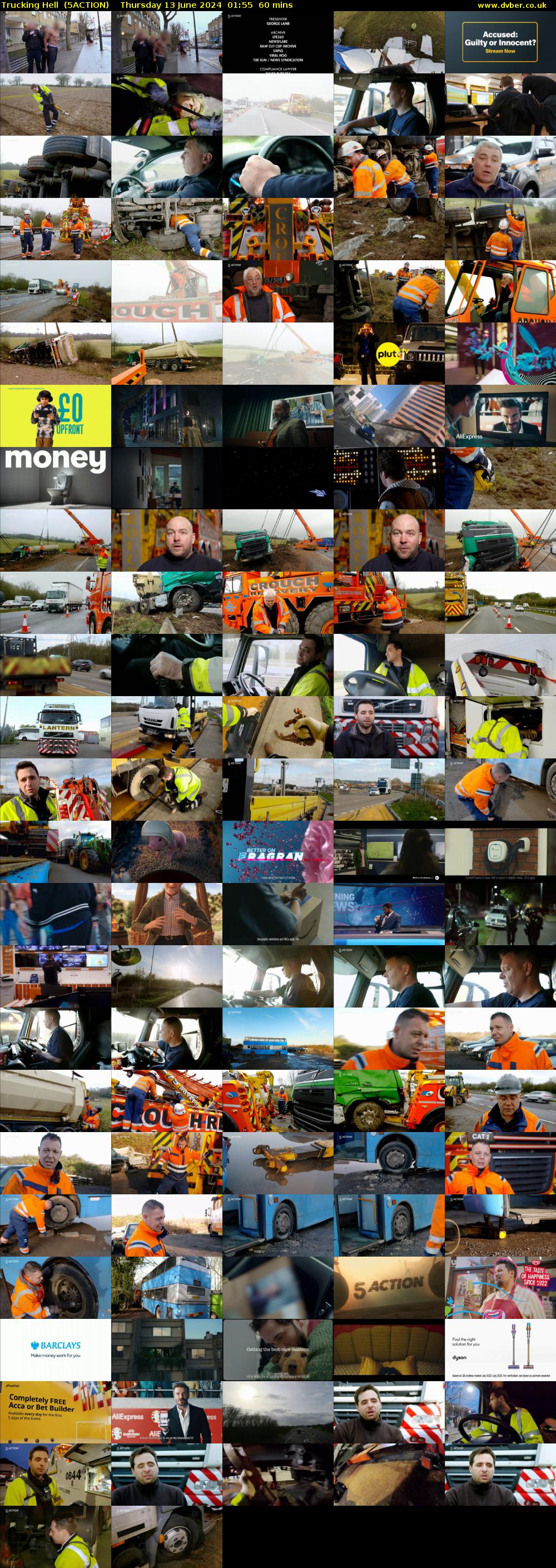 Trucking Hell  (5ACTION) Thursday 13 June 2024 01:55 - 02:55