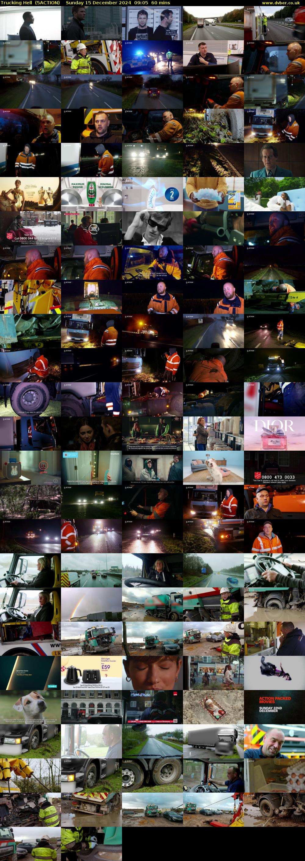 Trucking Hell  (5ACTION) Sunday 15 December 2024 09:05 - 10:05